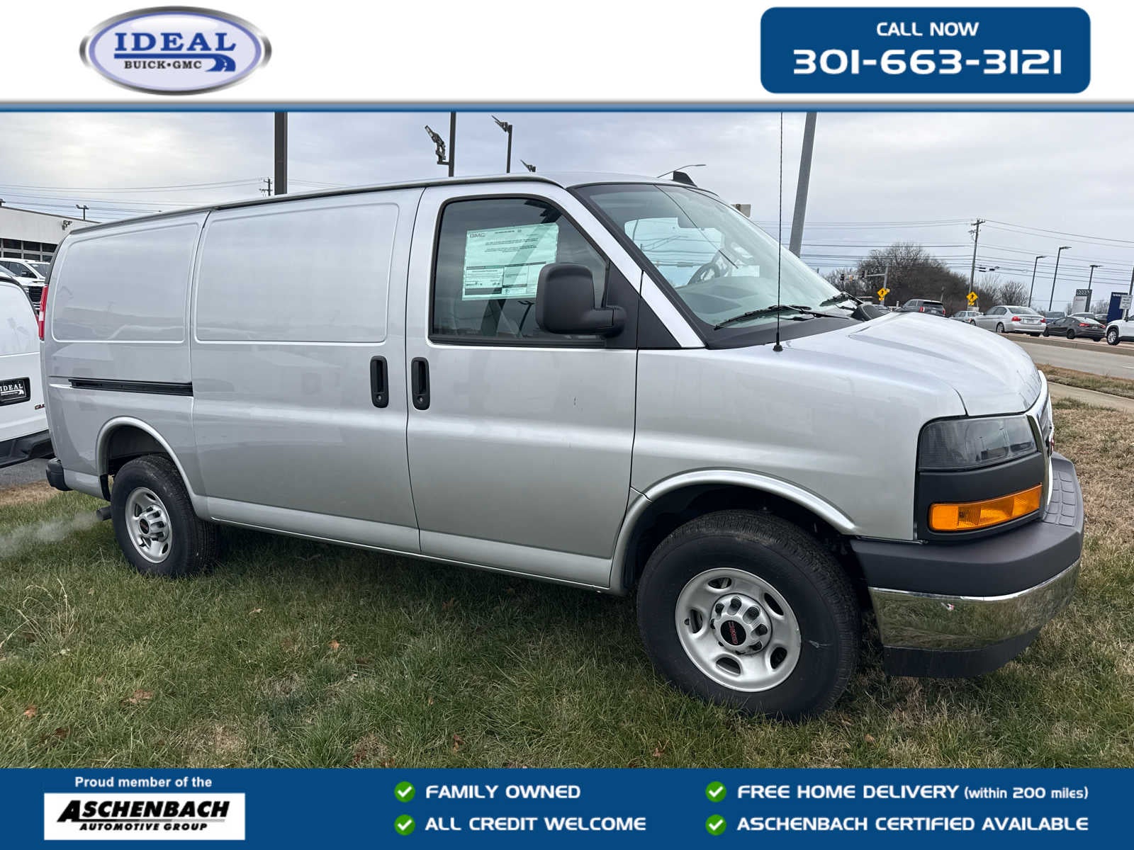 2025 GMC Savana Cargo Work Van