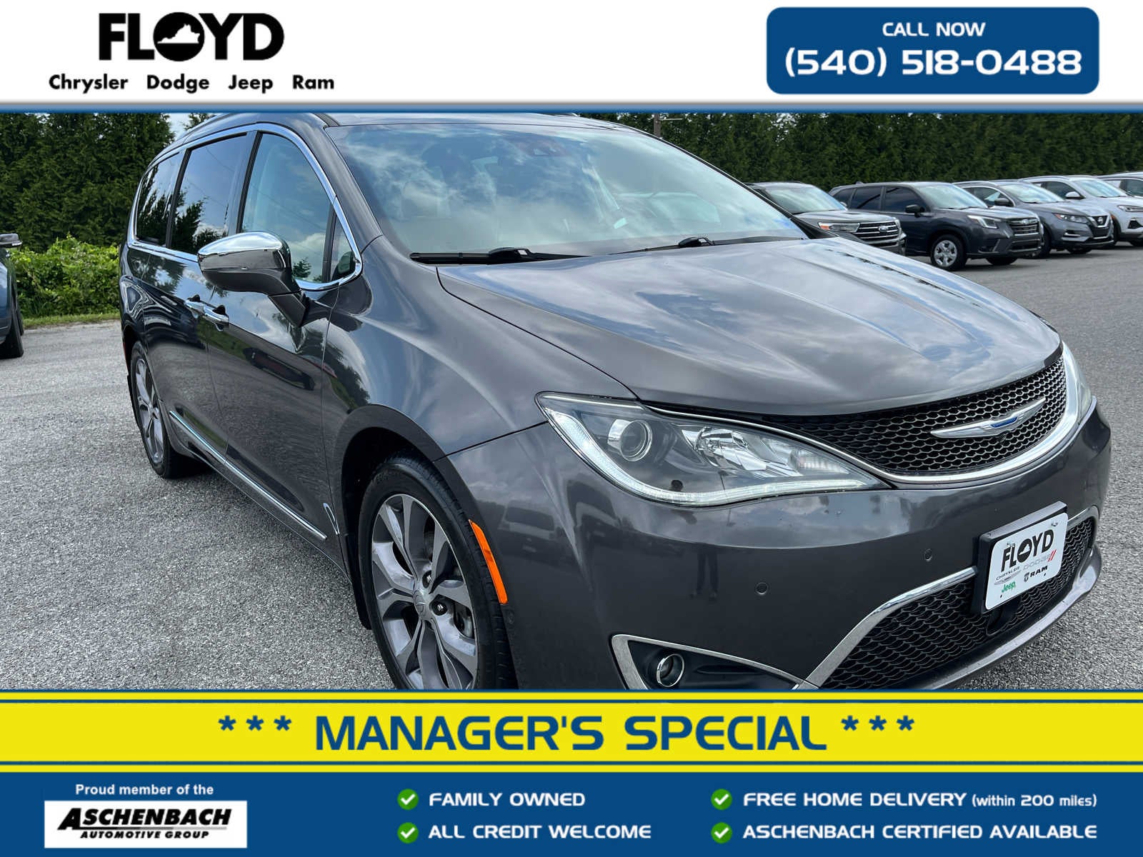 2018 Chrysler Pacifica Limited