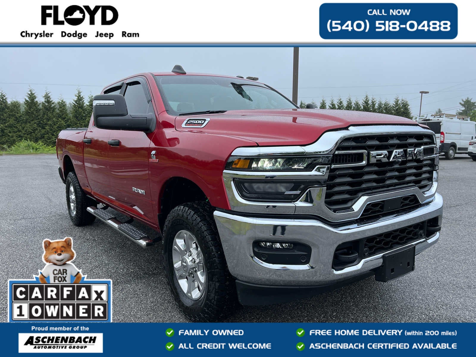 2025 RAM 2500 Big Horn Crew Cab 4x4 6'4' Box