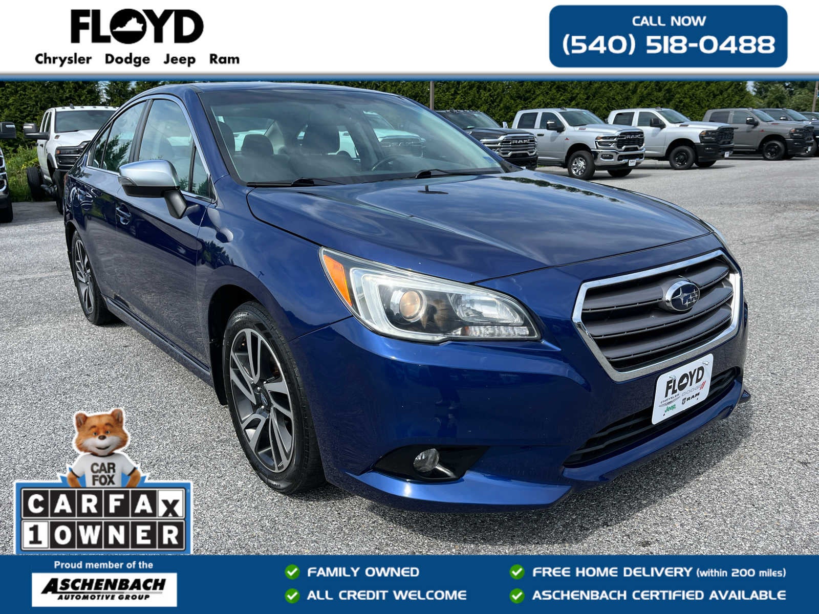 2017 Subaru Legacy 2.5i Sport