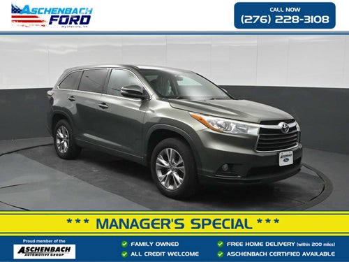 2016 Toyota Highlander LE
