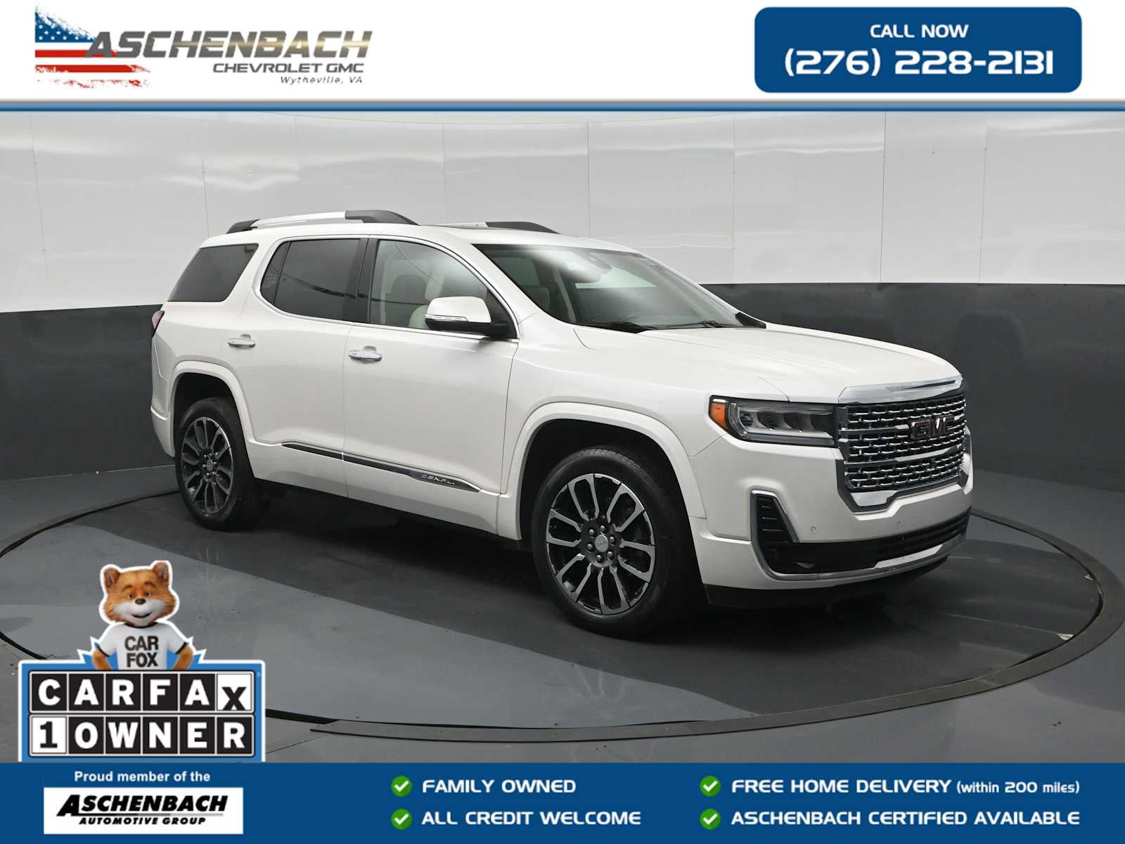 2020 GMC Acadia Denali
