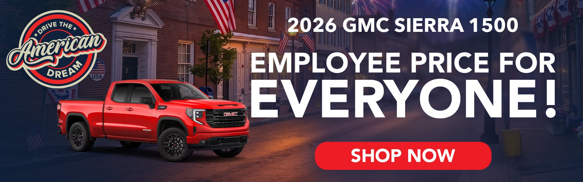 July Special Offer on GMC Sierra 1500